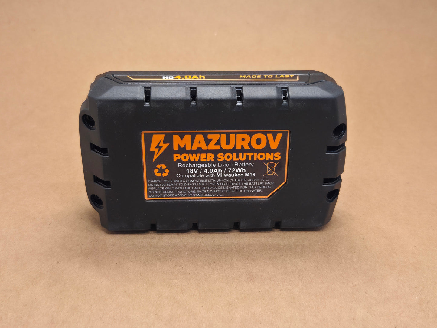 Milwaukee M18 Compatible Battery — Compact Series