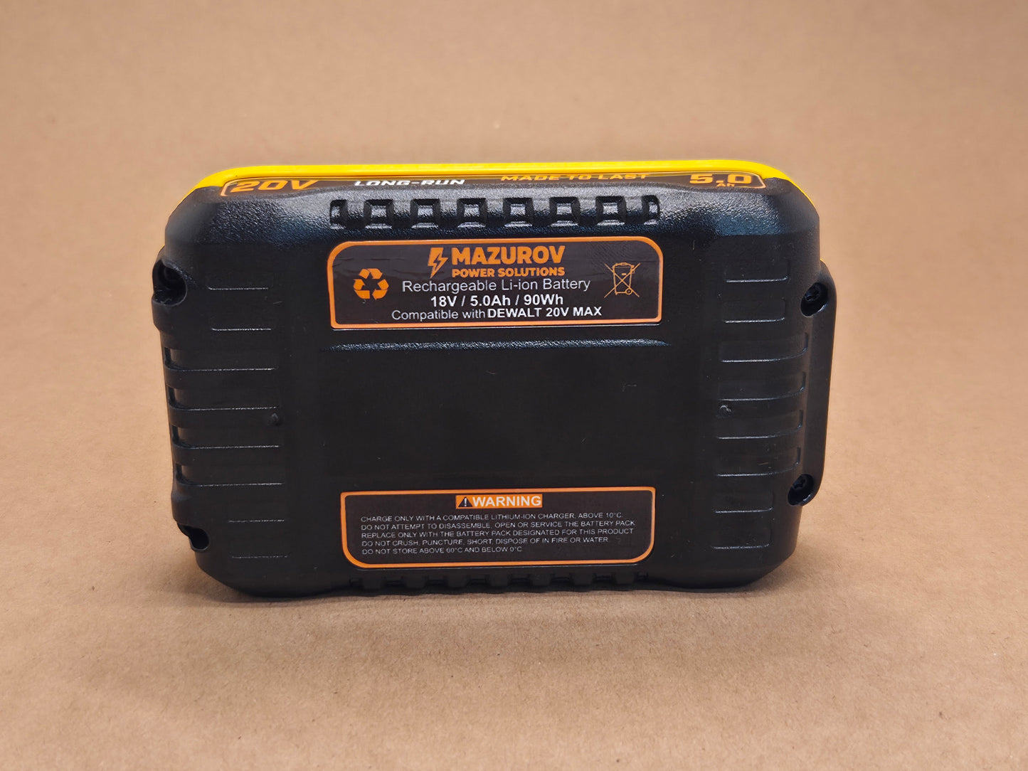 DeWalt 20V MAX Compatible Battery — Compact Series