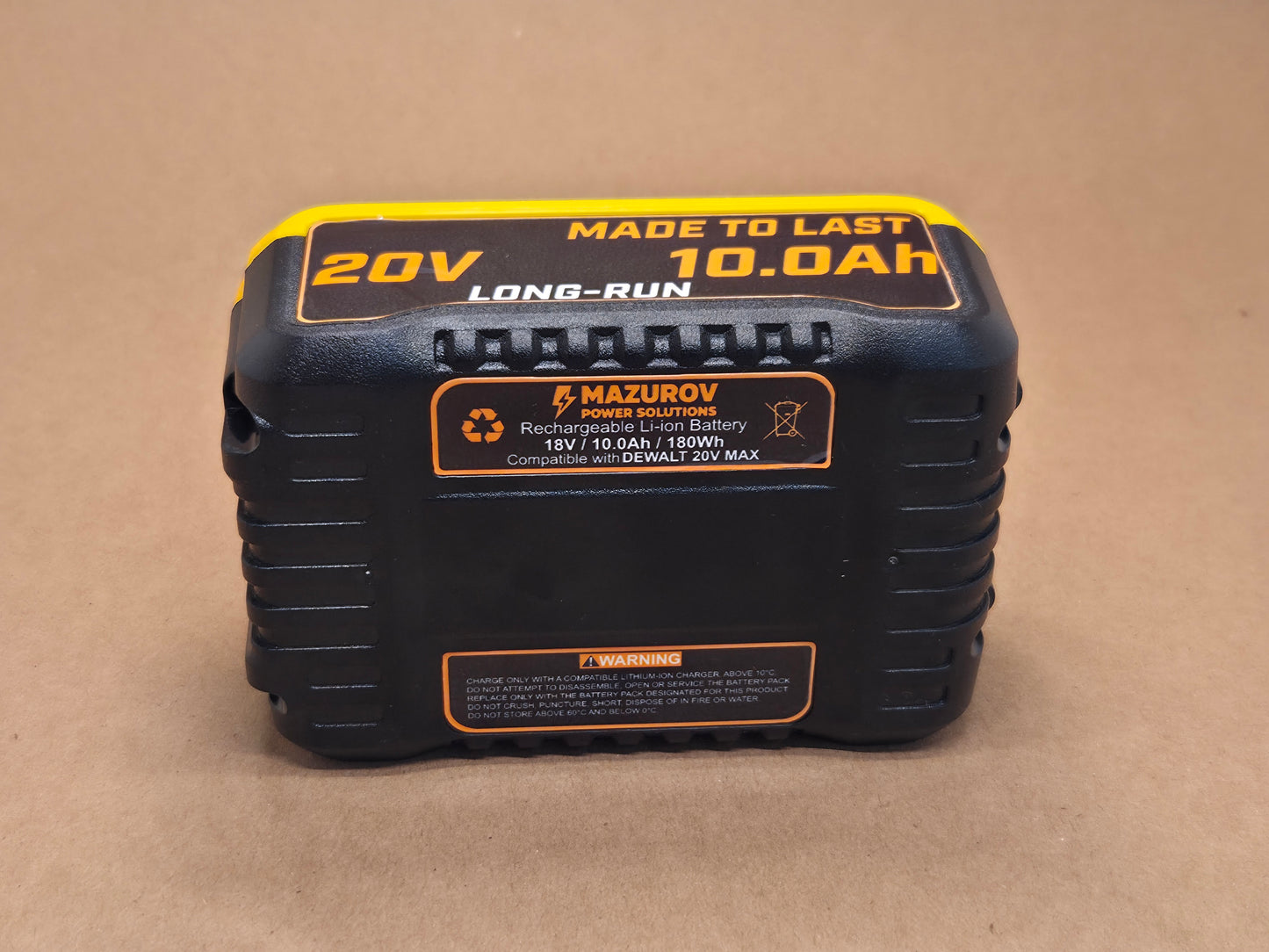 DeWalt 20V MAX Compatible Battery — High Capacity Series