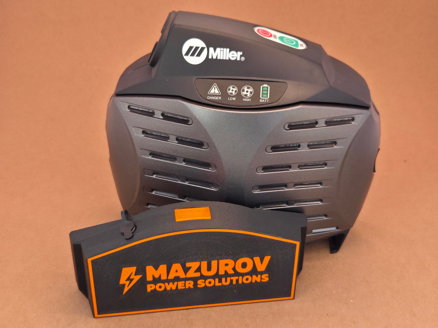 Replacement Li-Ion Battery for Miller PAPR