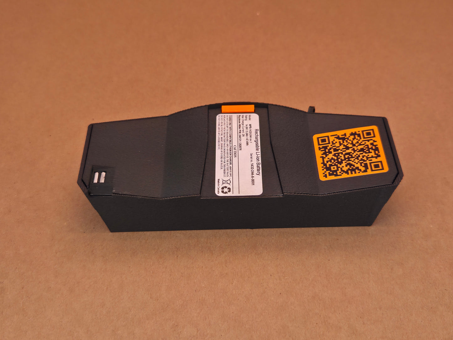 Replacement Li-Ion Battery for Miller PAPR
