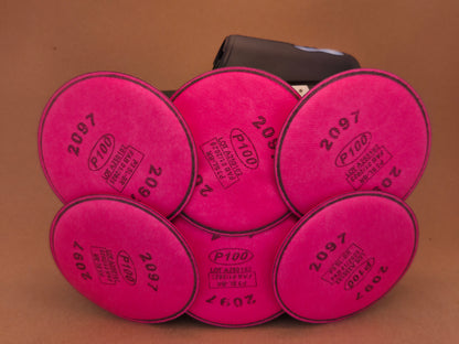 6-Port P100 Filter Adapter for 3M Speedglas Adflo PAPR