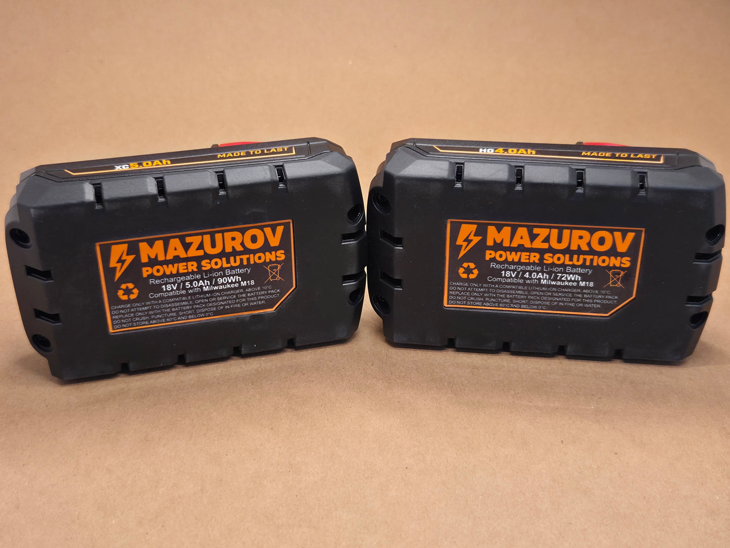 Milwaukee M18 Compatible Battery — Compact Series