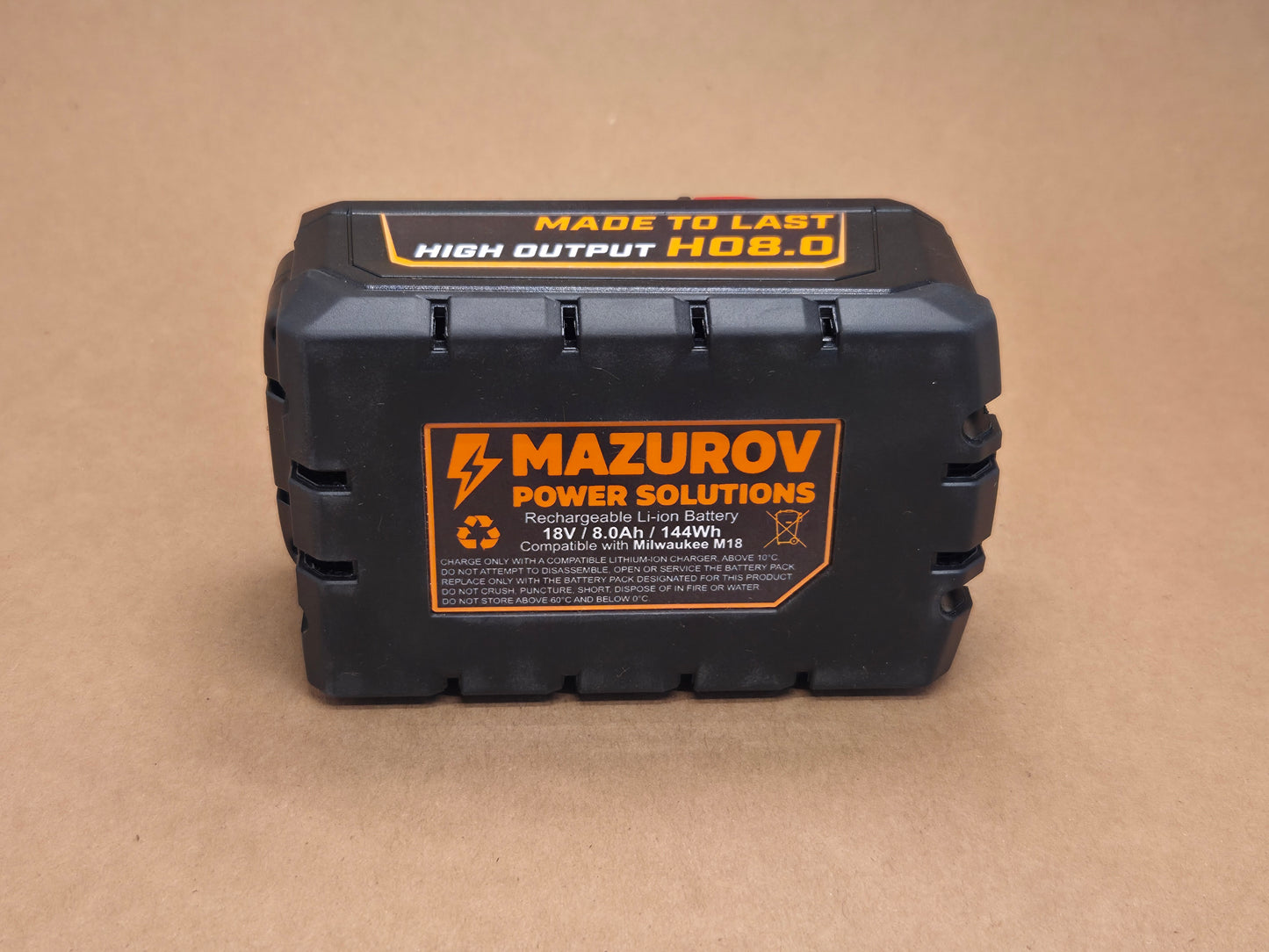 Milwaukee M18 Compatible Battery — High Capacity Series