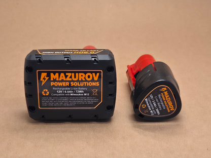 Milwaukee M12 Compatible Battery